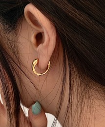 YU-KA:ニュアンスフープピアス nuance hoop pierce