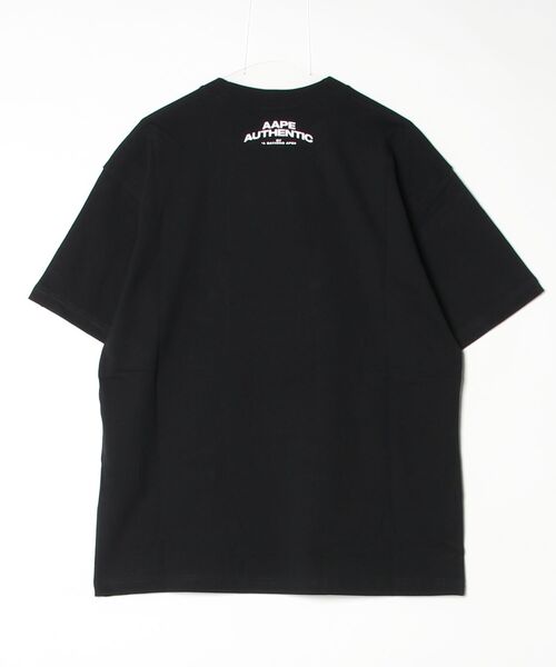 AAPE BY A BATHING APE(エーエイプバイアベイシングエイプ)の「AAPE THEME MAIN TEE(Tシャツ/カットソー・メンズ・ブラック/アイボリー・LARGE/MEDIUM/X-LARGE/SMALL/XX-LARGE)」の9枚目の写真