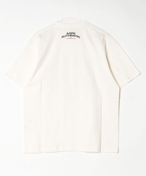 AAPE BY A BATHING APE(エーエイプバイアベイシングエイプ)の「AAPE THEME MAIN TEE(Tシャツ/カットソー・メンズ・ブラック/アイボリー・LARGE/MEDIUM/X-LARGE/SMALL/XX-LARGE)」の10枚目の写真
