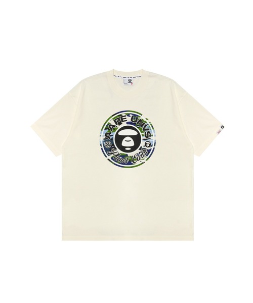 AAPE BY A BATHING APE(エーエイプバイアベイシングエイプ)の「AAPE THEME MAIN TEE(Tシャツ/カットソー・メンズ・ブラック/アイボリー・LARGE/MEDIUM/X-LARGE/SMALL/XX-LARGE)」の2枚目の写真