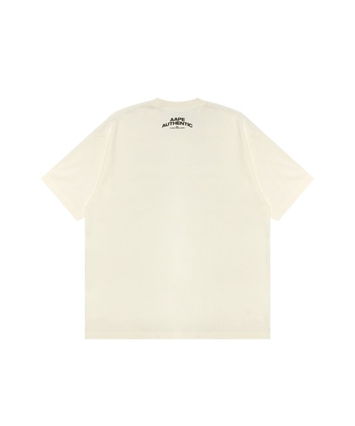 AAPE BY A BATHING APE(エーエイプバイアベイシングエイプ)の「AAPE THEME MAIN TEE(Tシャツ/カットソー・メンズ・ブラック/アイボリー・LARGE/MEDIUM/X-LARGE/SMALL/XX-LARGE)」の3枚目の写真