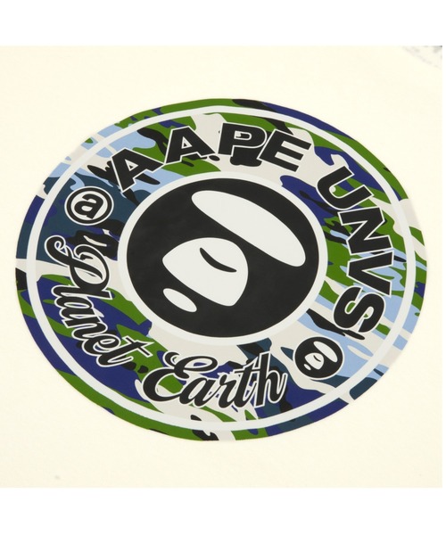 AAPE BY A BATHING APE(エーエイプバイアベイシングエイプ)の「AAPE THEME MAIN TEE(Tシャツ/カットソー・メンズ・ブラック/アイボリー・LARGE/MEDIUM/X-LARGE/SMALL/XX-LARGE)」の4枚目の写真
