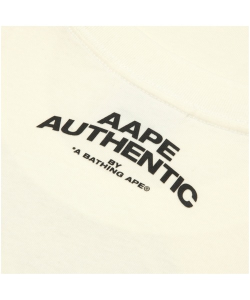 AAPE BY A BATHING APE(エーエイプバイアベイシングエイプ)の「AAPE THEME MAIN TEE(Tシャツ/カットソー・メンズ・ブラック/アイボリー・LARGE/MEDIUM/X-LARGE/SMALL/XX-LARGE)」の5枚目の写真