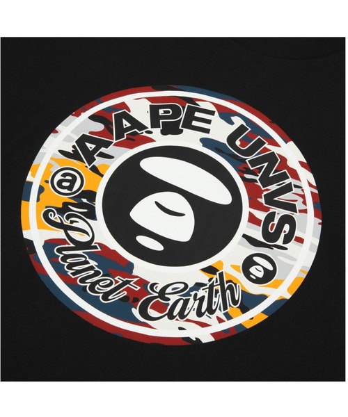 AAPE BY A BATHING APE(エーエイプバイアベイシングエイプ)の「AAPE THEME MAIN TEE(Tシャツ/カットソー・メンズ・ブラック/アイボリー・LARGE/MEDIUM/X-LARGE/SMALL/XX-LARGE)」の7枚目の写真