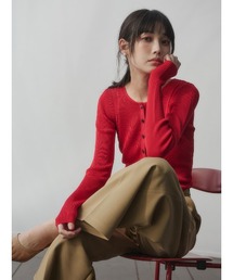 anuans | リュクスビスコースニットカーディガン(カーディガン/ボレロ)