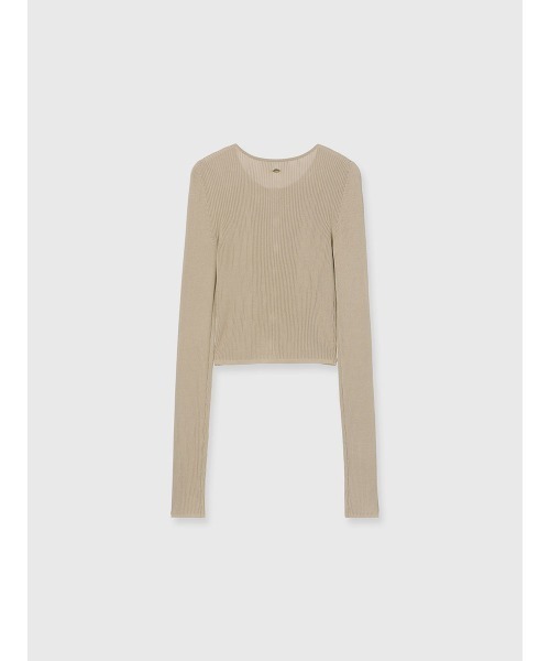 リュクスビスコースニットカーディガン（カーディガン/ボレロ