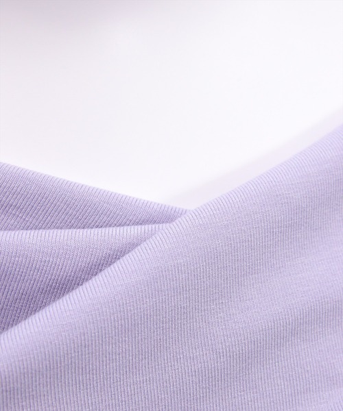 CLEAR BASIC（クリアベーシック）の「ドレープカットソー[カジュアル 着回し抜群 大人]≪新作≫（Tシャツ/カットソー・レディース・ピンク/グレー/グレイッシュベージュ/サックスブルー/ブラック/オフホワイト/ラベンダー・F）」の20枚目の写真