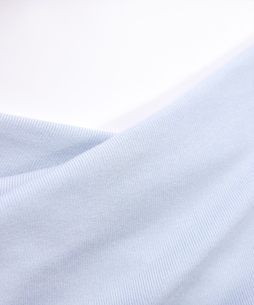CLEAR BASIC（クリアベーシック）の「【7色展開】ドレープカットソー（Tシャツ/カットソー・レディース・ピンク/グレー/グレイッシュベージュ/サックスブルー/ブラック/オフホワイト/ラベンダー・F）」の22枚目の写真