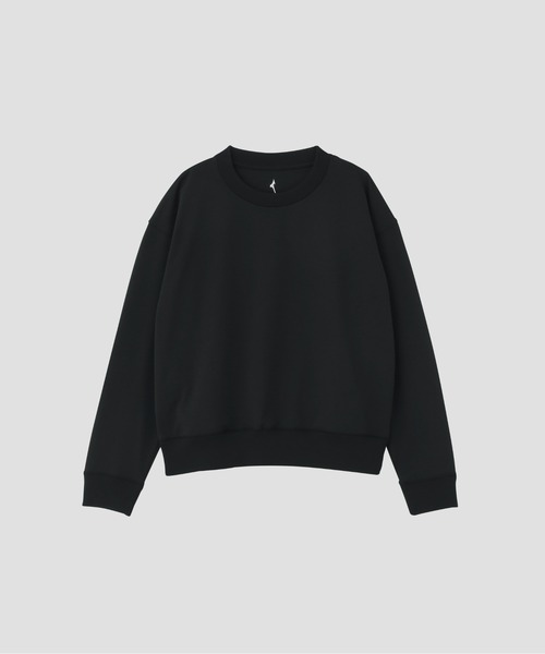 MARGARET HOWELL（マーガレットハウエル）の「HIGHDENCE POLYESTER JERSEY（Tシャツ/カットソー・レディース・オリーブ/ブラック・2）」の4枚目の写真