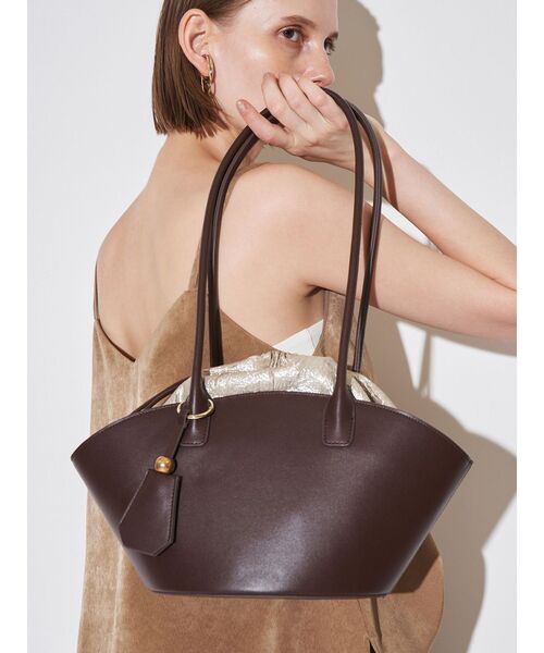 ELENDEEK（エレンディーク）の「ARCラインバッグ（トートバッグ・レディース・ブラック/ブラウン/ミント・FREE）」の2枚目の写真