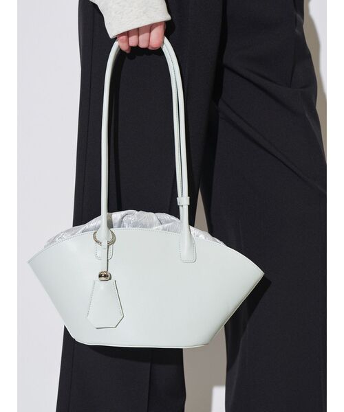 ELENDEEK（エレンディーク）の「ARCラインバッグ（トートバッグ・レディース・ブラック/ブラウン/ミント・FREE）」の9枚目の写真