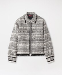 LOVELESS（ラブレス）の「ツイードジップアップブルゾン（ブルゾン）」