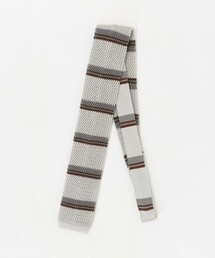 green label relaxing | ＜Bleck＞6.5cm ニット ボーダー ネクタイ(ネクタイ)