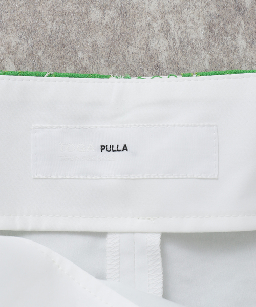 TOGA PULLA(トーガ プルラ)の「TOGA PULLA LACE CULOTTES PANTS TP261-FF236:パンツ(その他パンツ・レディース・グリーン・38/36)」の12枚目の写真