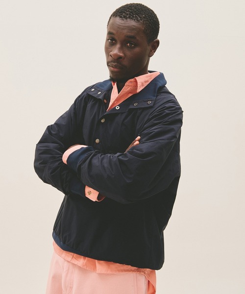 Eddie Bauer(エディーバウアー)の「ウィンド シャツプルオーバー(ブルゾン・メンズ・オリーブ/ネイビー/オレンジ・XL/L/M/XXL)」の12枚目の写真