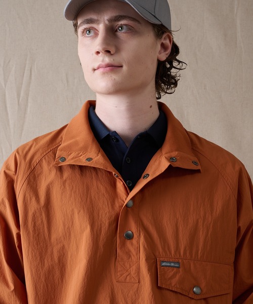Eddie Bauer(エディーバウアー)の「ウィンド シャツプルオーバー(ブルゾン・メンズ・オリーブ/ネイビー/オレンジ・XL/L/M/XXL)」の8枚目の写真