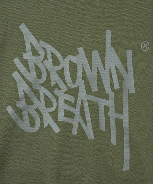 BROWNBREATH(ブラウンブレス)の「PIGMENT TAG HOOD ZIP UP - KHAKI(パーカー・レディース・その他・XL)」の9枚目の写真