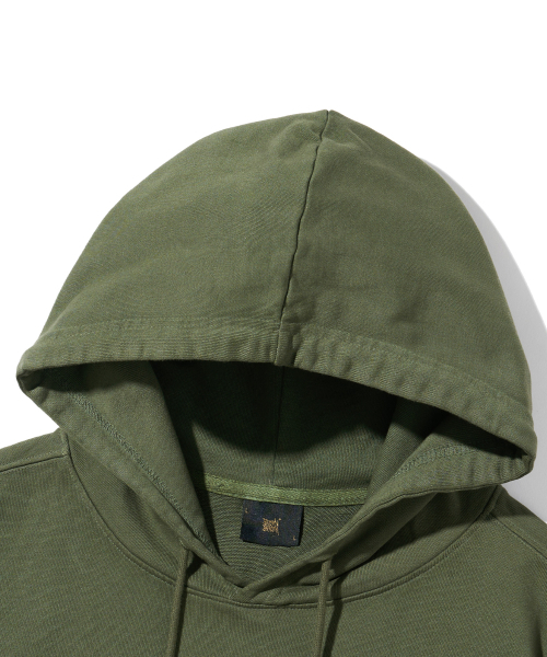 BROWNBREATH(ブラウンブレス)の「PIGMENT TAG HOOD ZIP UP - KHAKI(パーカー・レディース・その他・XL)」の10枚目の写真