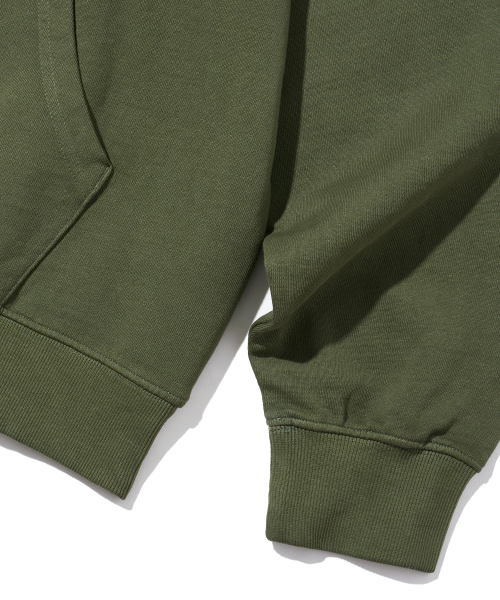 BROWNBREATH(ブラウンブレス)の「PIGMENT TAG HOOD ZIP UP - KHAKI(パーカー・レディース・その他・XL)」の12枚目の写真