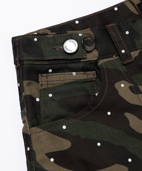 A'GEM/9 × .kom 『kaifai/カイファイ』 Dot Camo Bermuda Pants/ドット