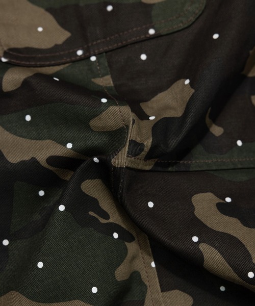 カモかも A'GEM/9 × .kom 『kaifai/カイファイ』 Dot Camo Bermuda Pants/ドット
