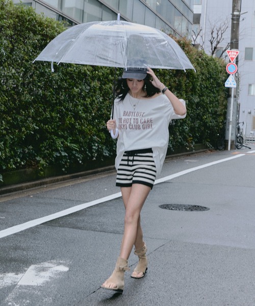 BLONDEY(ブロンディ)の「サマーニットショートパンツ(その他パンツ・レディース・ブラック/ブラック×ホワイト/グレー・FREE)」の12枚目の写真