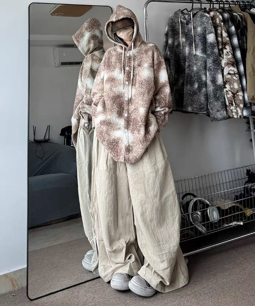 FVLMEN(フルメン)の「【FVLMEN】マーブル カモフラージュ シャツ パーカー(パーカー・メンズ・グレー/ブラウン/カモフラージュ・MEDIUM/LARGE/X-LARGE)」の20枚目の写真