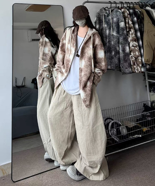 FVLMEN(フルメン)の「【FVLMEN】マーブル カモフラージュ シャツ パーカー(パーカー・メンズ・グレー/ブラウン/カモフラージュ・MEDIUM/LARGE/X-LARGE)」の21枚目の写真