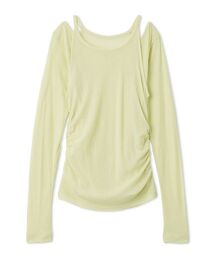 FRAY I.D | 2WAYアンサンブルカットソー/ウォッシャブル(Tシャツ/カットソー)