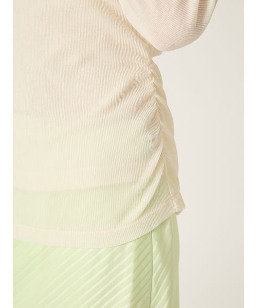 FRAY I.D（フレイアイディー）の「2WAYアンサンブルカットソー/ウォッシャブル（Tシャツ/カットソー・レディース・ミント/ライトブルー/アイボリー・F）」の11枚目の写真