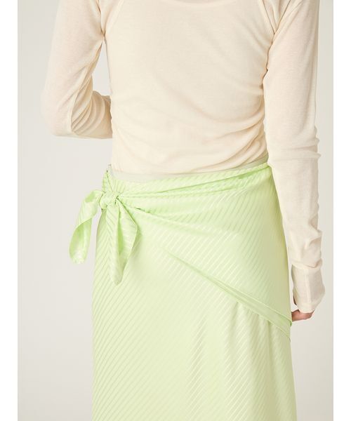 FRAY I.D（フレイアイディー）の「2WAYアンサンブルカットソー/ウォッシャブル（Tシャツ/カットソー・レディース・ミント/ライトブルー/アイボリー・F）」の12枚目の写真