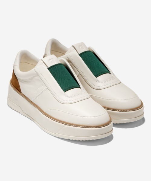 COLE HAAN(コールハーン)の「グランドプロ マックスフィールド スリッポン スニーカー womens(スニーカー・レディース・ホワイト・5/5.5/6/6.5/7/7.5/8/8.5)」の2枚目の写真