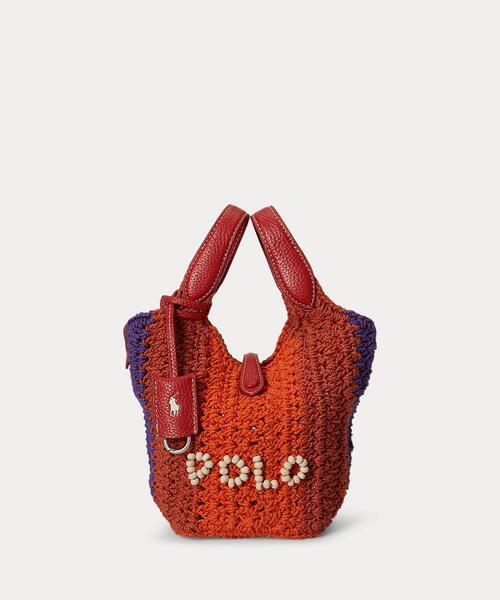 Polo Play クロシェ スモール トート & クロスボディ（トートバッグ