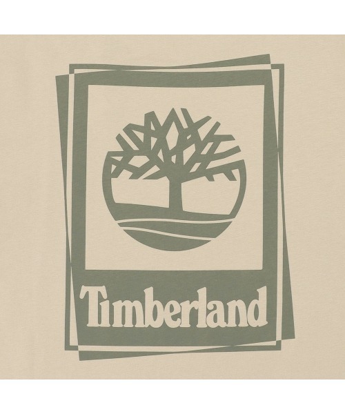 Timberland(ティンバーランド)の「スタック ロゴ 半袖 Tシャツ メンズ(Tシャツ/カットソー・メンズ・ベージュ・LARGE/MEDIUM/SMALL/X-LARGE/XX-LARGE)」の8枚目の写真
