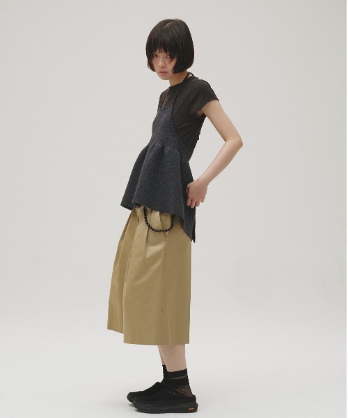TODAYFUL（トゥデイフル）の「Halterneck Peplum Knit（ニット