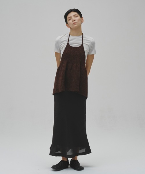 Halterneck Peplum Knit（ニット/セーター）｜TODAYFUL（トゥデイフル