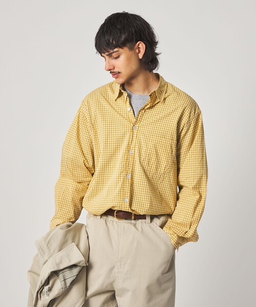 セール】＜Steven Alan＞ リバティ ギンガムチェック リバースシーム