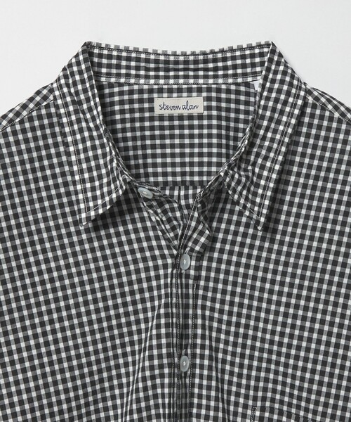Steven Alan(スティーブンアラン)の「<Steven Alan> リバティ ギンガムチェック リバースシーム シャツ LOOSE(シャツ/ブラウス・メンズ・ブラック/イエロー・S/M/L/XL)」の10枚目の写真