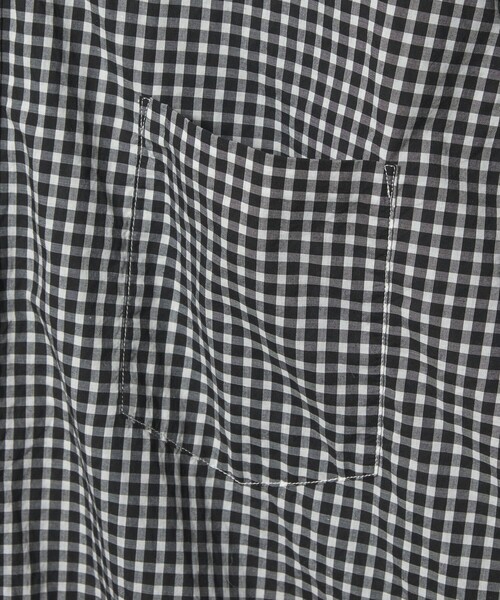 Steven Alan(スティーブンアラン)の「<Steven Alan> リバティ ギンガムチェック リバースシーム シャツ LOOSE(シャツ/ブラウス・メンズ・ブラック/イエロー・S/M/L/XL)」の13枚目の写真