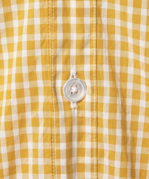 Steven Alan(スティーブンアラン)の「<Steven Alan> リバティ ギンガムチェック リバースシーム シャツ LOOSE(シャツ/ブラウス・メンズ・ブラック/イエロー・S/M/L/XL)」の19枚目の写真