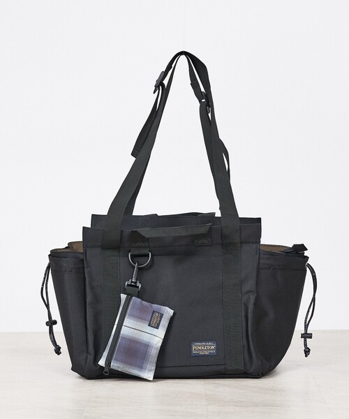 PENDLETON（ペンドルトン）の「【PENDLETON / ペンドルトン】PDT-IMR-261001 稲葉 真理恵さん × ペンドルトン マザーズバッグ / ユニセックス /【WEB限定】（トートバッグ・レディース・ブラック/カーキ/キャメル・フリー）」の5枚目の写真