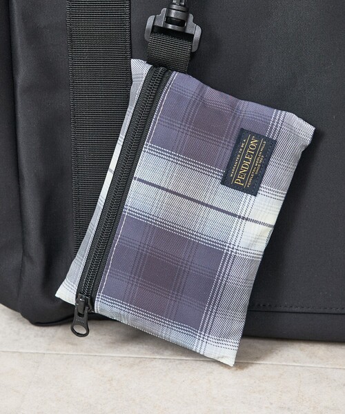 PENDLETON（ペンドルトン）の「【PENDLETON / ペンドルトン】PDT-IMR-261001 稲葉 真理恵さん × ペンドルトン マザーズバッグ / ユニセックス /【WEB限定】（トートバッグ・レディース・ブラック/カーキ/キャメル・フリー）」の6枚目の写真