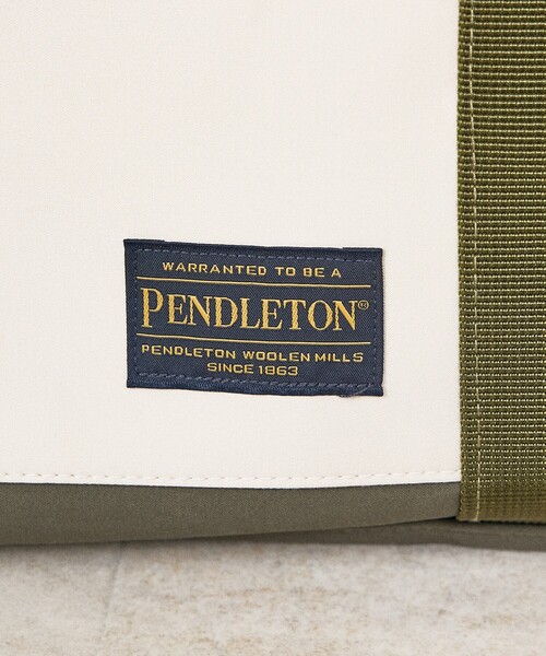 PENDLETON（ペンドルトン）の「【PENDLETON / ペンドルトン】PDT-IMR-261001 稲葉 真理恵さん × ペンドルトン マザーズバッグ / ユニセックス /【WEB限定】（トートバッグ・レディース・ブラック/カーキ/キャメル・フリー）」の22枚目の写真