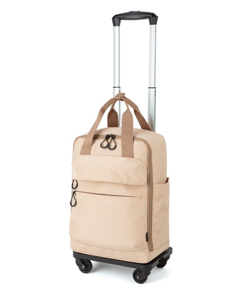World Traveler(ワールドトラベラー)の「キャリーバッグ エーヴィTR ワールドトラベラー 24L 機内持込 お買い物カート 58931(スーツケース/キャリーバッグ・レディース・ベージュ/ブラック/ネイビー・FREE)」の3枚目の写真