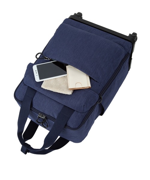 World Traveler(ワールドトラベラー)の「キャリーバッグ エーヴィTR ワールドトラベラー 24L 機内持込 お買い物カート 58931(スーツケース/キャリーバッグ・レディース・ベージュ/ブラック/ネイビー・FREE)」の11枚目の写真