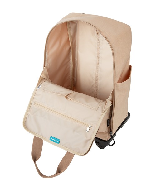 World Traveler(ワールドトラベラー)の「キャリーバッグ エーヴィTR ワールドトラベラー 24L 機内持込 お買い物カート 58931(スーツケース/キャリーバッグ・レディース・ベージュ/ブラック/ネイビー・FREE)」の14枚目の写真