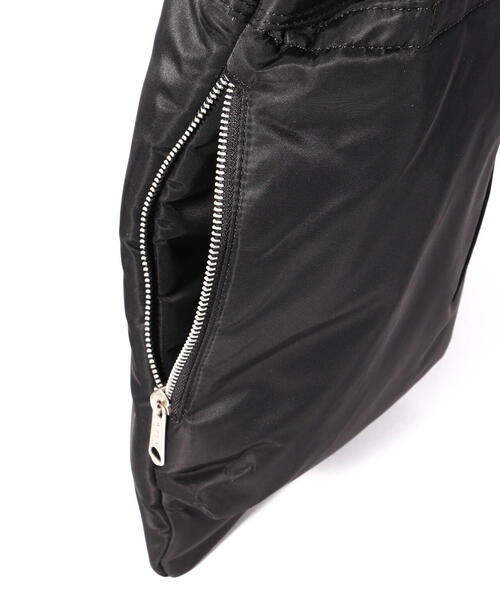 AVIREX（アヴィレックス）の「FLIGHT NYLON "MEDIUM HELMET BAG" / フライト ナイロン ミディアム ヘルメットバッグ / AVIREX / アヴィレックス（ショルダーバッグ・メンズ・その他10/ブラック・F）」の17枚目の写真