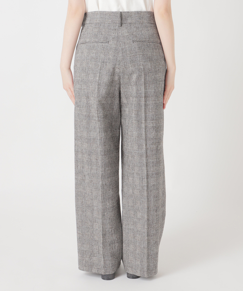 journal standard L'essage（ジャーナルスタンダードレサージュ）の「【金子綾さん着用】ツイードグレンチェックパンツ（スラックス・レディース・ブラック系その他・38/36）」の11枚目の写真