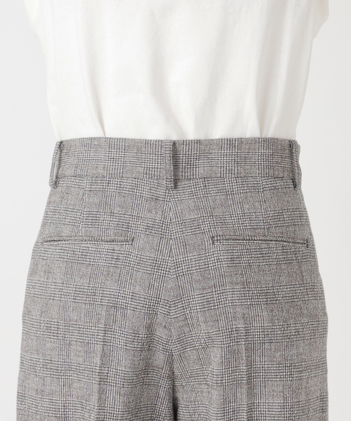 journal standard L'essage（ジャーナルスタンダードレサージュ）の「【金子綾さん着用】ツイードグレンチェックパンツ（スラックス・レディース・ブラック系その他・38/36）」の13枚目の写真