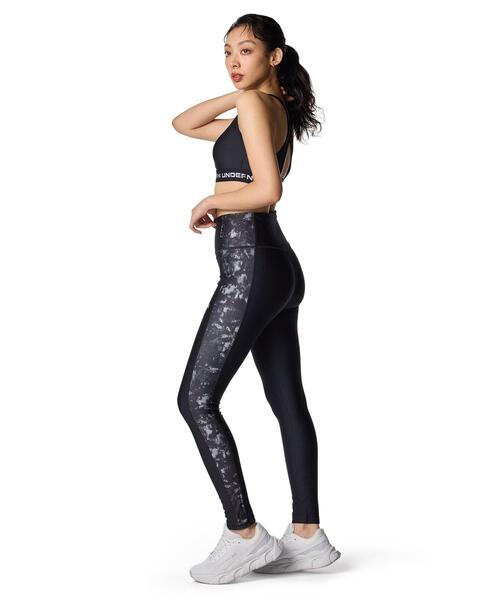 UNDER ARMOUR(アンダーアーマー)の「UAヒートギア プリント レギンス(トレーニング/レディース)(レギンス/スパッツ・レディース・ブラック・M/L/S/XL)」の3枚目の写真
